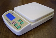 Весы настольные электронные кухонные бытовые торговые до 3-5-7 кг.