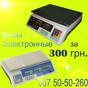 Весы торговые электронные до 30 кг. ACS-A1, A2, A3